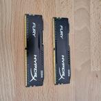 Hyper X Fury Black 8GB DDR4 RAM, Informatique & Logiciels, Mémoire RAM, Desktop, Utilisé, Enlèvement ou Envoi, DDR4