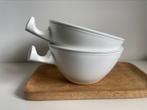 Loomm bowls 2stuks wit, Ophalen of Verzenden, Wit