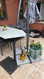 Paraplu en ligstoel, Tuin en Terras, Ophalen, Zo goed als nieuw