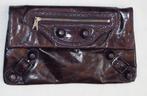 Balenciaga Giant City Clutch, Ophalen of Verzenden, Zo goed als nieuw, Paars