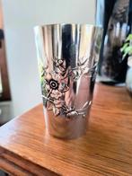 Jugendstil art nouveau drinkbeker met stempels, Antiek en Kunst, Ophalen of Verzenden