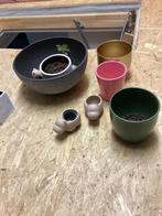 Pots de fleurs variés, Enlèvement, Utilisé, Synthétique