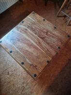 Table.basse de salon bois massif exotique, Maison & Meubles, Enlèvement, Carré