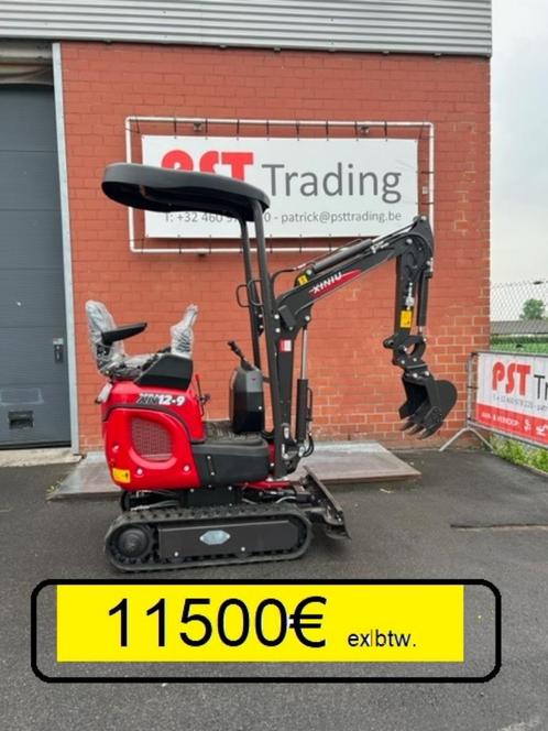 Nieuwe Rhinoceros XN12-9 minigraver, Zakelijke goederen, Machines en Bouw | Kranen en Graafmachines, Graafmachine, Ophalen