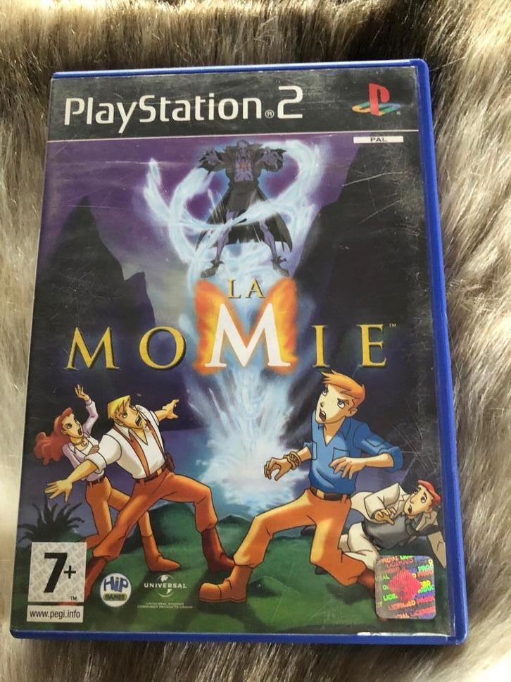 PS2 La Momie - De Mummie, Games en Spelcomputers, Games | Sony PlayStation 2, Zo goed als nieuw, Avontuur en Actie, 1 speler, Vanaf 7 jaar