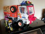 Playmobil - Rallye Europe - Africa - moto + camion., Collections, Statues & Figurines, Autres types, Utilisé, Enlèvement ou Envoi