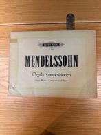 Orgelpartituur Mendelssohn, Ophalen of Verzenden, Gelezen, Overige onderwerpen, Mendelssohn