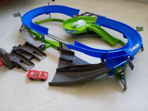 racebaan cars double decker speedway, Kinderen en Baby's, Speelgoed | Racebanen, Zo goed als nieuw, Racebaan, Handmatig, Overige merken