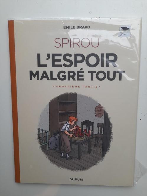 TL SPIROU L'ESPOIR MALGRE TOUT TOME 4 CANAL BD 2.000ex NEUF!, Livres, BD, Comme neuf, Une BD, Enlèvement ou Envoi