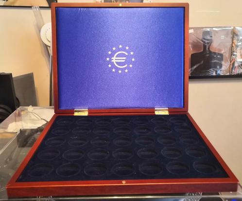 "Leuchtturm" kwaliteit koffertje om 2€ munten te verzamelen., Postzegels en Munten, Munten | Europa | Euromunten, Losse munt, 2 euro