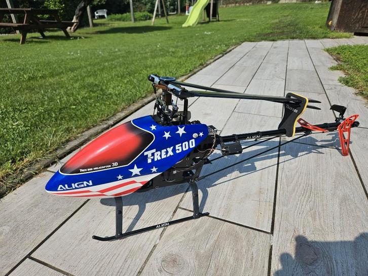 t-rex 500 Flybarless, Débutants, confirmé. 3D hélicoptère rc, Hobby en Vrije tijd, Modelbouw | Radiografisch | Helikopters en Quadcopters