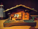 Chalet suisse - boîte à musique - Vintage - 50's, Ophalen of Verzenden