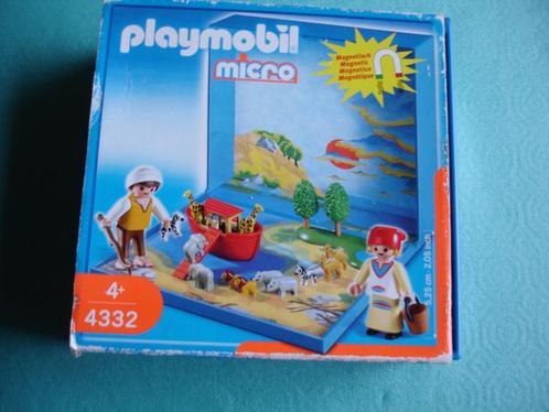 Playmobil 4332 Micro Wereld Ark van Noah, Kinderen en Baby's, Speelgoed | Playmobil, Ophalen of Verzenden