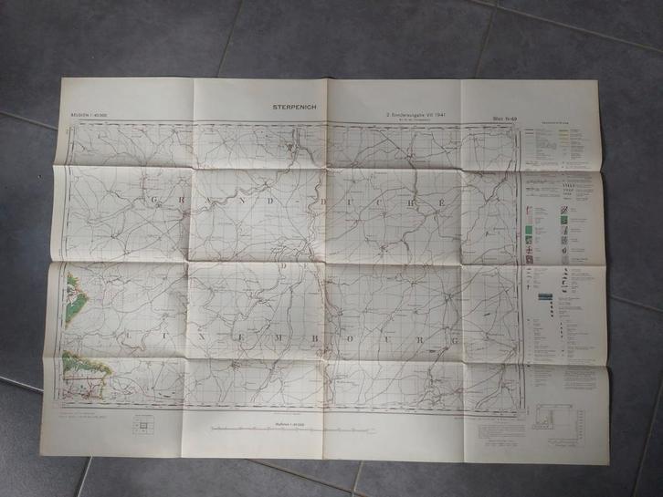 Carte de campagne allemande WW2 Westfront STERPENICH, Collections, Objets militaires | Seconde Guerre mondiale, Armée de terre