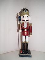 Houten notenkraker. hoogte 38 cm (Decoris), Diversen, Kerst, Verzenden, Zo goed als nieuw