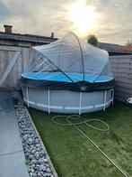Intex opzetzwembad 36699cm, Ophalen of Verzenden, Gebruikt, Rechthoekig, Opzetzwembad