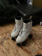 Witte rolschaatsen maat 37, Enlèvement, Comme neuf, Enfants