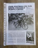 Unieke Map met documentatie met bromfietsen van John Postma, Fietsen en Brommers, Verzenden, Zo goed als nieuw