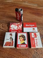 Lotje verzameling Belga lucifers en aansteker, Verzamelen, Rookartikelen, Aanstekers en Luciferdoosjes, Ophalen of Verzenden, Gebruikt