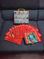 Vintage SuskeWiske koffer begin ’80 met 16 strips 1974-1982, Ophalen of Verzenden