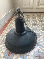 Industriële fabriekslamp, Ophalen, Gebruikt, 25 tot 50 cm, Zwart