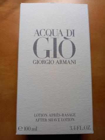 ⚠️Acqua di Gio beschikbaar voor biedingen