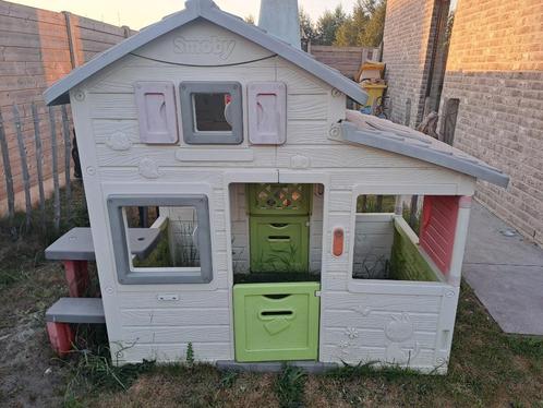 Speelhuisje smoby, Kinderen en Baby's, Speelgoed | Buiten | Speelhuisjes, Gebruikt, Kunststof, Ophalen