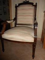 FAUTEUIL STYLE LOUIS XVI, Ophalen, Hout, Gebruikt, Minder dan 75 cm