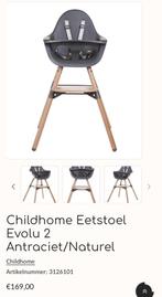 Eetstoel Childhome Evolu ONE.80, Kinderen en Baby's, Kinderstoelen, Ophalen, Gebruikt, Gordel(s)