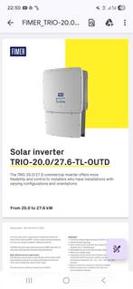 Fimer, Doe-het-zelf en Bouw, Zonnepanelen en Toebehoren, Ophalen of Verzenden, Nieuw