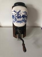 Oude vintage koffiemolen Delft Blauw Holland, Ophalen of Verzenden
