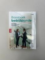 Basisboek bedrijfskunde 5e editie, Boom, Ophalen of Verzenden, Zo goed als nieuw, Bedrijfseconomie