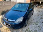 Opel Zafira 1.7D 110pk euro 5 7-zit overname, Auto's, Euro 5, 139 g/km, Zwart, Blauw