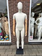 splinternieuwe vintage etalagepop paspop mannequin linnen, Ophalen of Verzenden, Nieuw