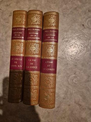 Histoire de la civilisation de Will Durant beschikbaar voor biedingen