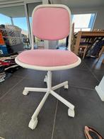 Kinder bureaustoel, Huis en Inrichting, Bureaustoelen, Ophalen, Zo goed als nieuw, Roze, Bureaustoel