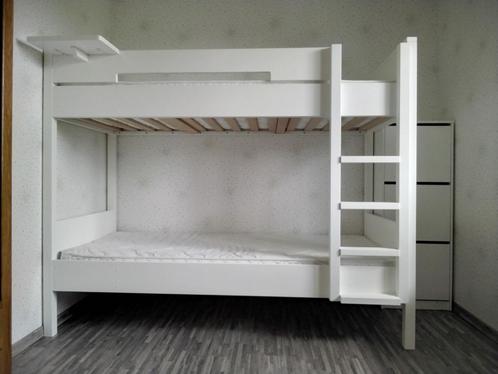 Bopita stapelbed, Huis en Inrichting, Slaapkamer | Stapelbedden en Hoogslapers, Zo goed als nieuw, Stapelbed, 90 cm, 200 cm, Tweepersoons