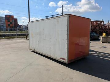 meubelbak, werfcontainer, werfkeet, Enlèvement, Utilisé