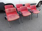 6 Osvaldo Borsani SM 203 stoelen voor Tecno, Ophalen, Gebruikt, Metaal, Vintage