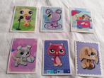 6 Panini stickers Littlest Pet Shop, Ophalen of Verzenden, Gebruikt, Strip of Tekenfilm