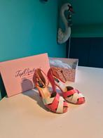Lola ramona x topvintage peeptoe pumps leder maat 39, Ophalen, Pumps