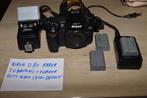 nikon body d80 met error plus 3 batterijen en lader, Audio, Tv en Foto, Fotocamera's Digitaal, Ophalen of Verzenden, Gebruikt