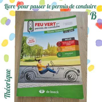 Livre  Feu Vert-permis de conduire B(Théorique) beschikbaar voor biedingen