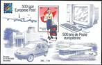 2001 : Bloc 91** + 3001** « 500 ans de la poste européenne », Gomme originale, Art, Neuf, Sans timbre