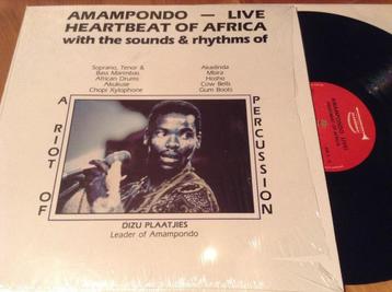 LP Amampondo “Live Heartbeat Of Africa” beschikbaar voor biedingen