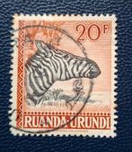 Postzegel Ruanda-Urundi OBP 145, Postzegels en Munten, Ophalen of Verzenden, Gestempeld