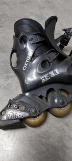 Zwarte inline skates Oxygen XE 3.1, Sport en Fitness, Skeelers, Ophalen, Zo goed als nieuw