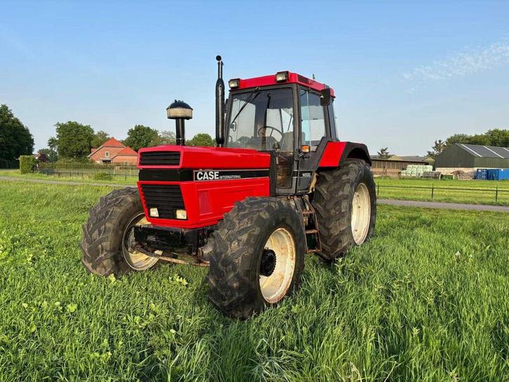 Case International - 1988 - 1455 XL - Vierwielaangedreven la, Zakelijke goederen, Landbouw | Tractoren, Case IH, Gebruikt