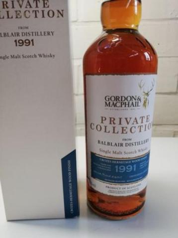 1 fles Balblair 1991 whisky, 20 year beschikbaar voor biedingen