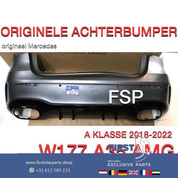 W177 A35 AMG ACHTERBUMPER + DIFFUSER ORIGINEEL MERCEDES A kl beschikbaar voor biedingen